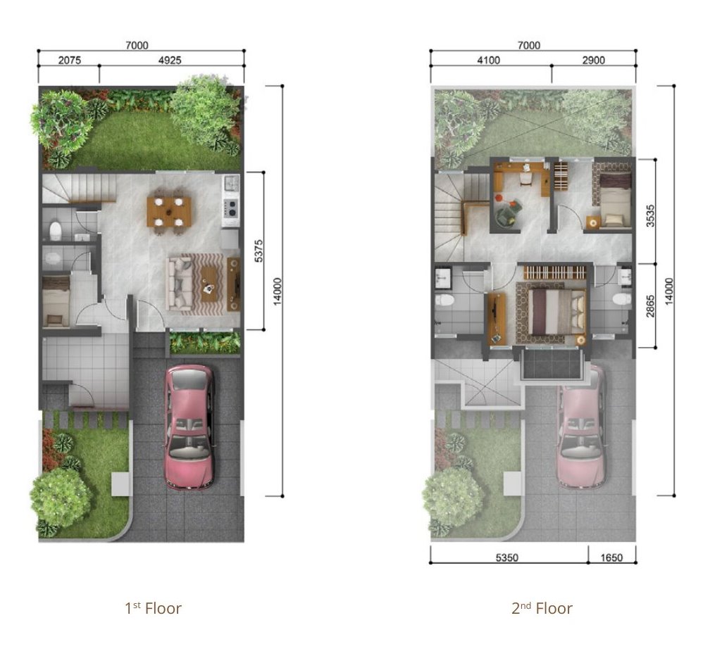 alderwood tipe a premium denah