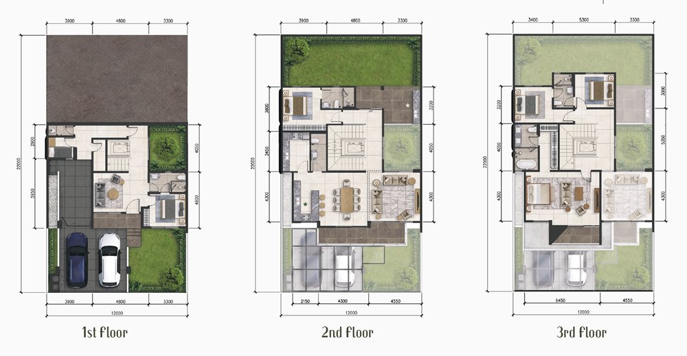 mapple-golf-residence-tipe-12x22-standar-denah